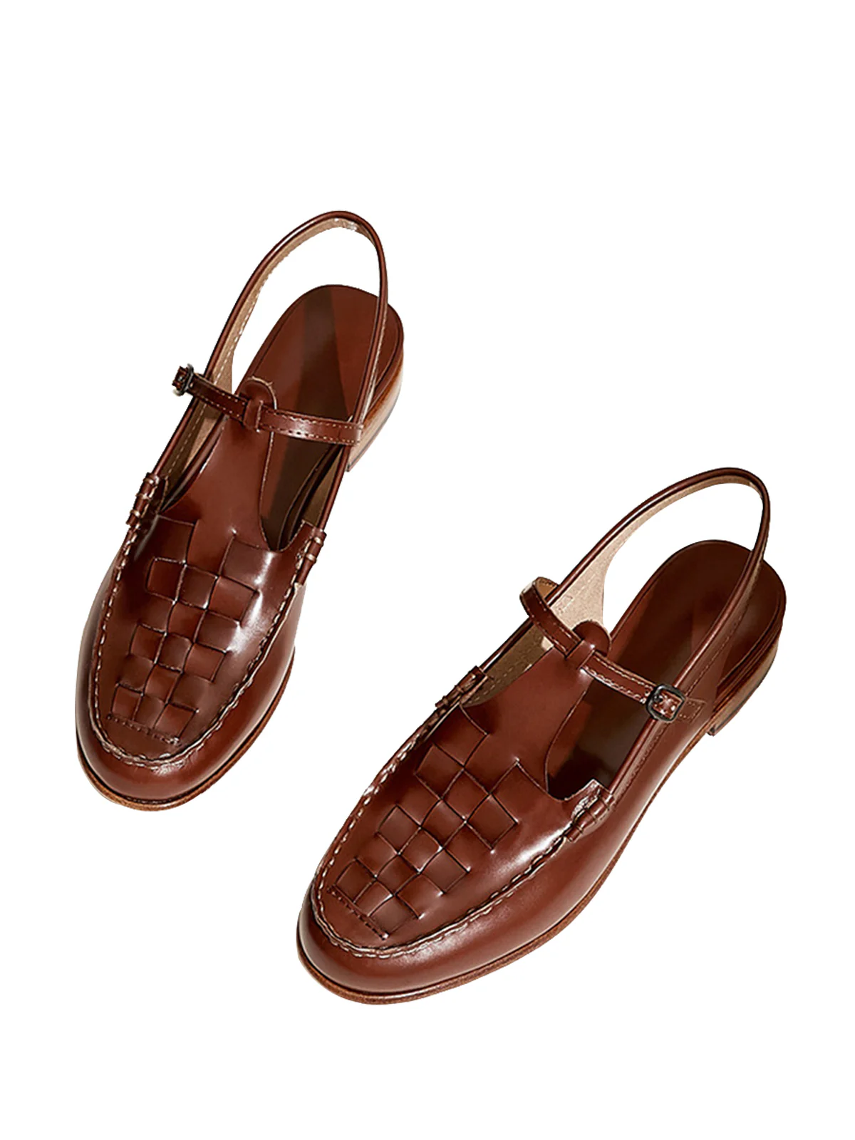 Retro Handwoven Toe Roman Sandals - Image 7
