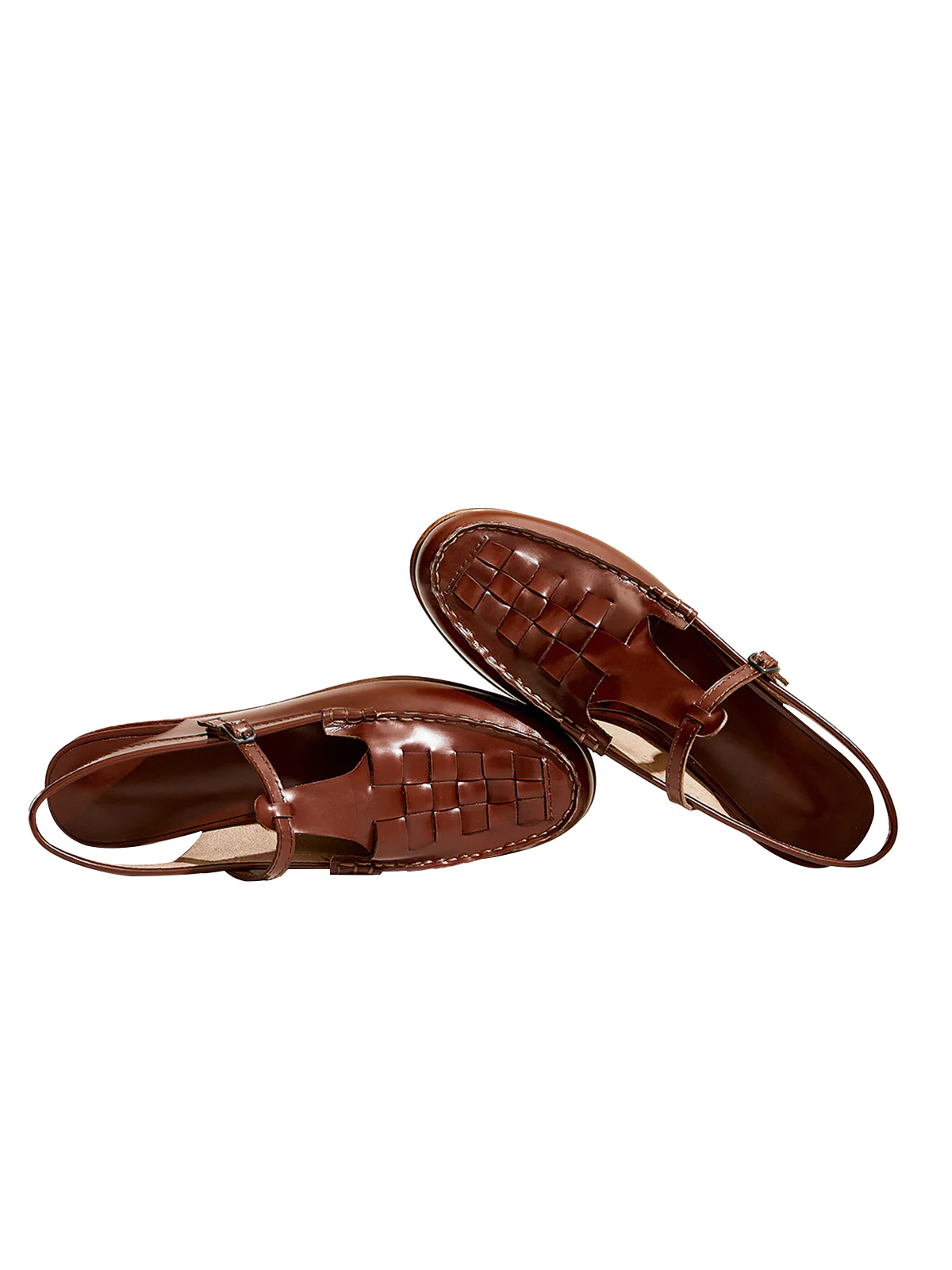 Retro Handwoven Toe Roman Sandals - Image 8