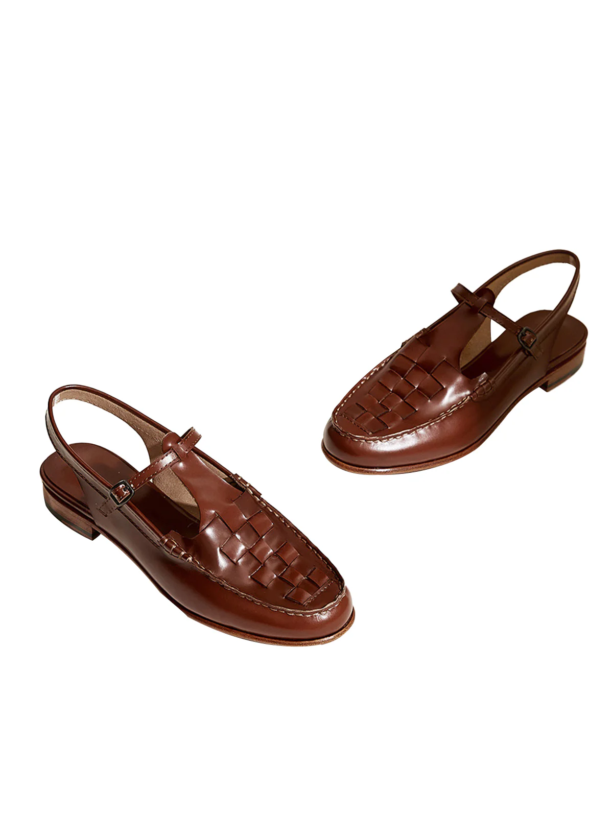Retro Handwoven Toe Roman Sandals - Image 9