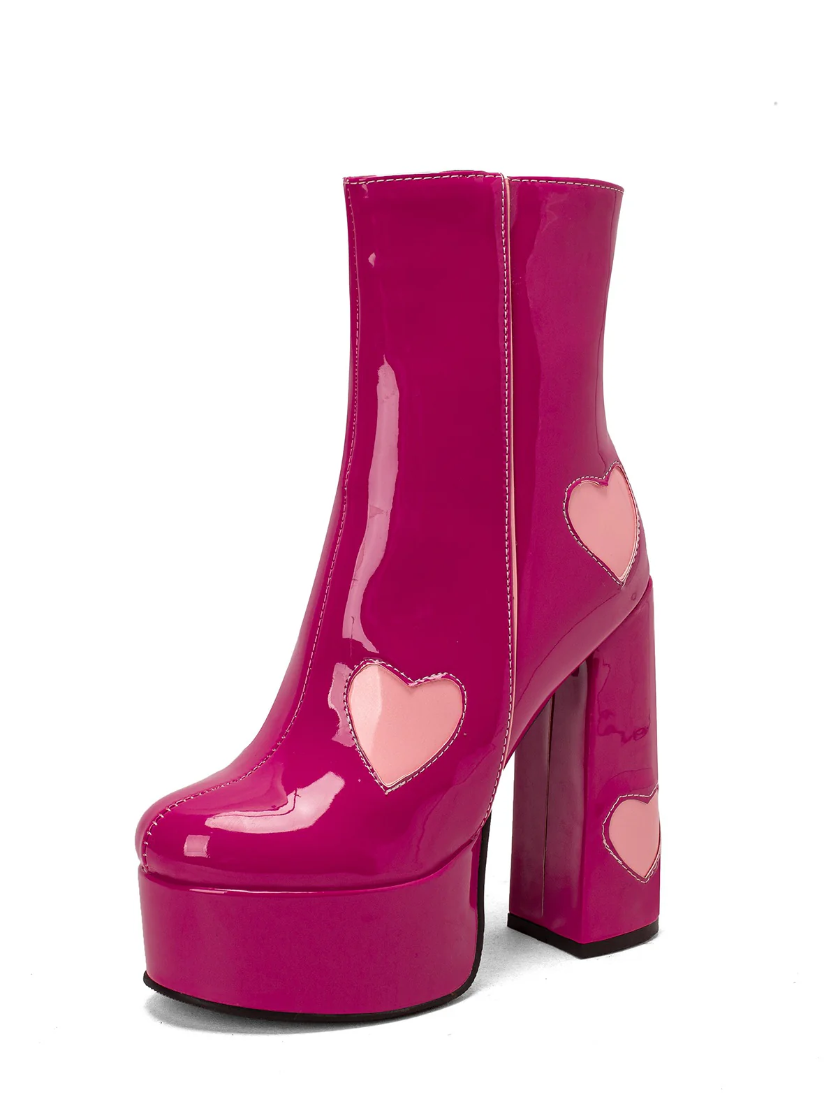 Retro Leather Super Thigh-High Boots - Image 5