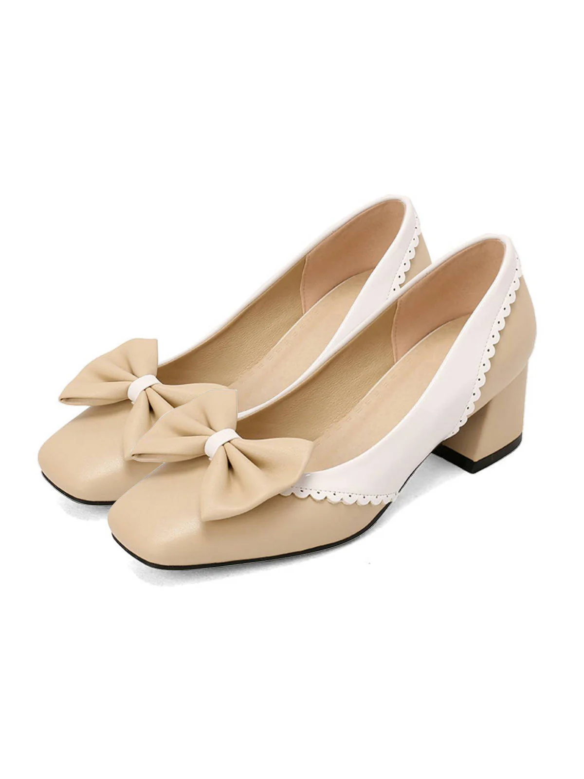 Retro Mary Jane High Heel Shoes - Image 2