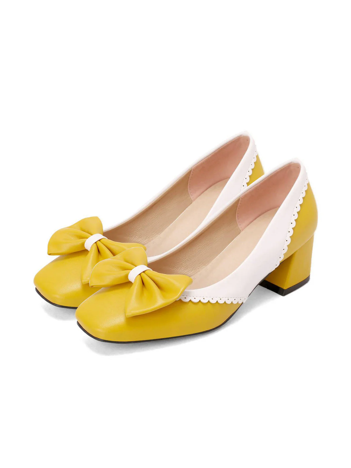 Retro Mary Jane High Heel Shoes - Image 6