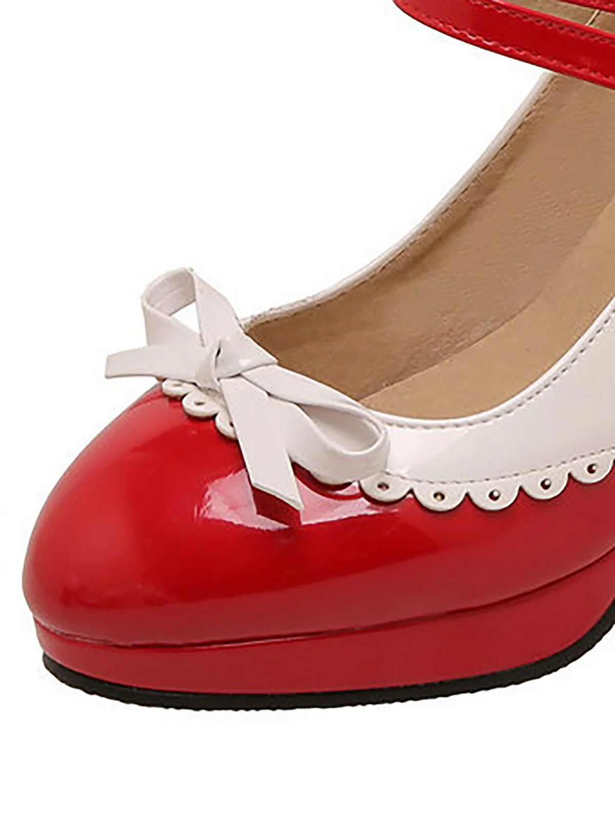 Retro Mary Jane High Heels Shoes - Image 17