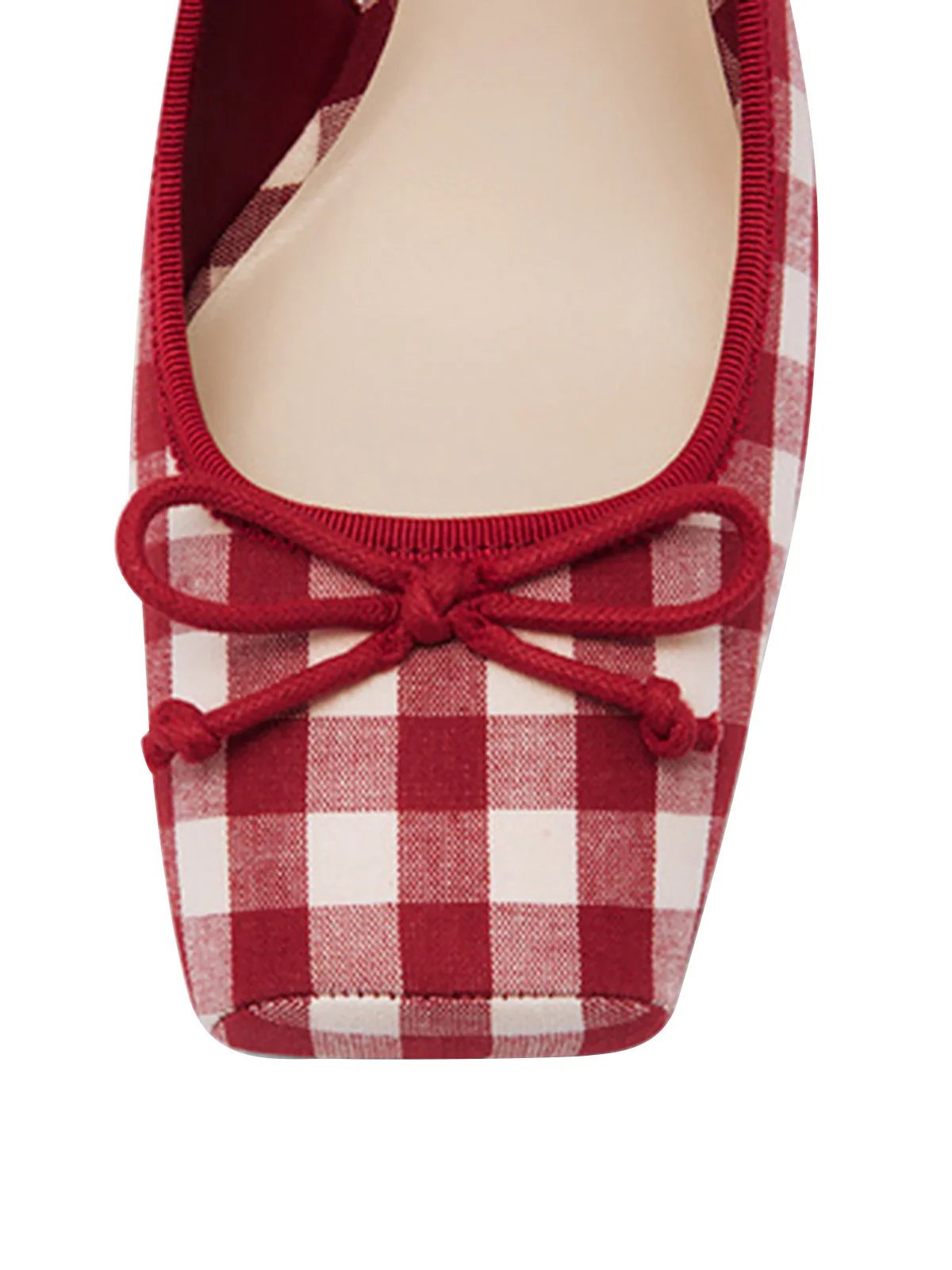 Retro Mary Jane Plaid Chunky Heel Shoes - Image 12