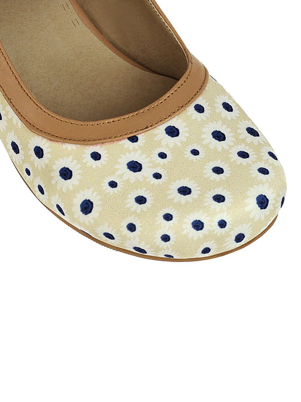 Retro Mid Heels Mary Jane Shoes - Image 11