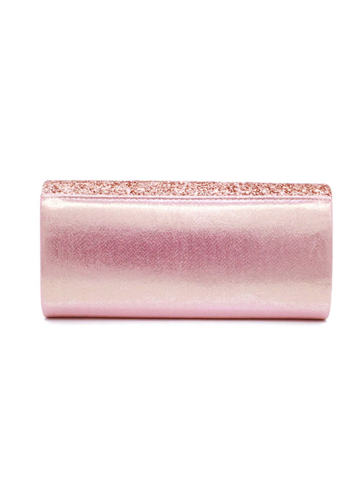 Retro Sequined Leather Evening Clutch - Image 3