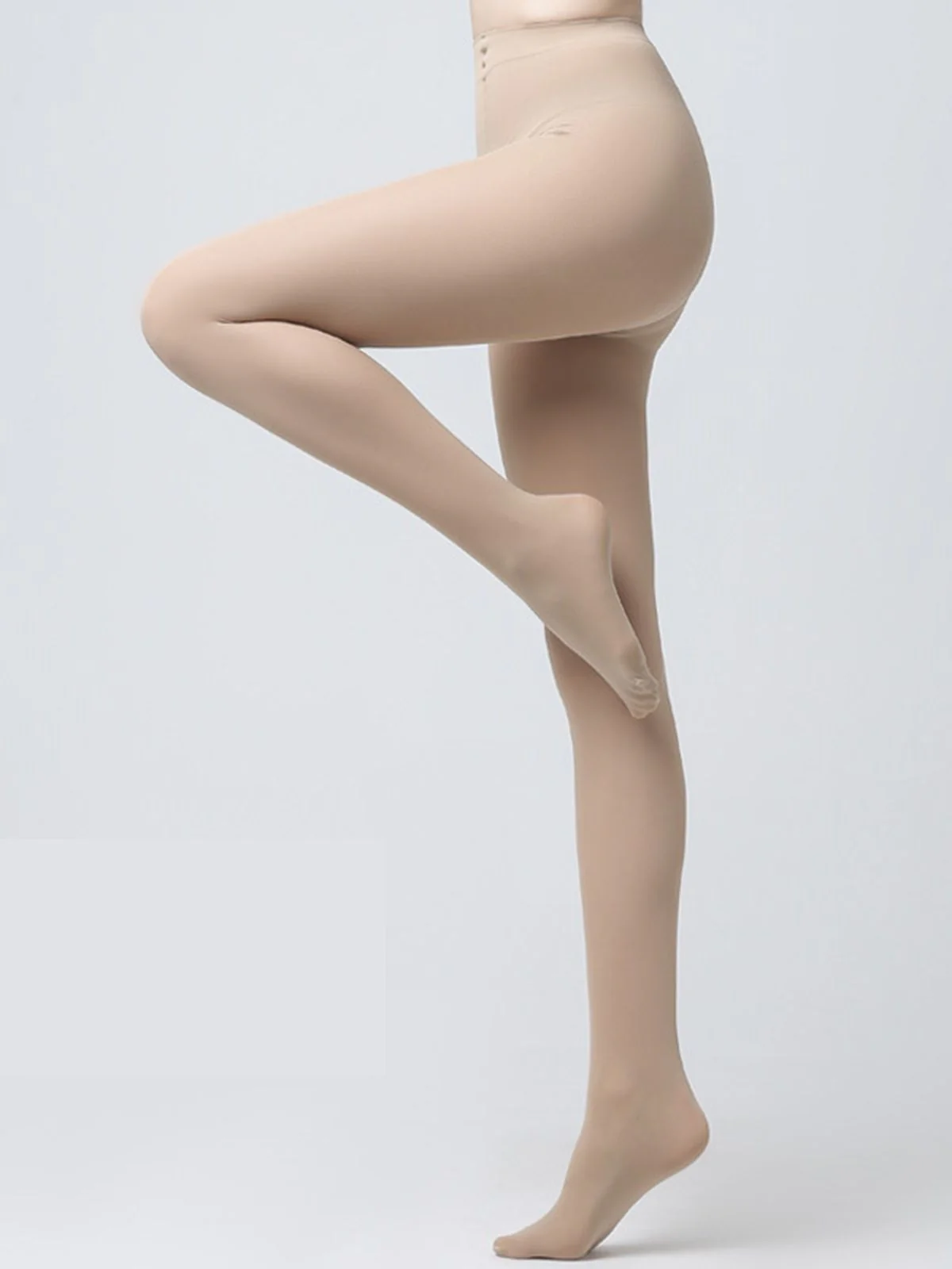 Retro 120D Bare Invisible Stockings - Image 2
