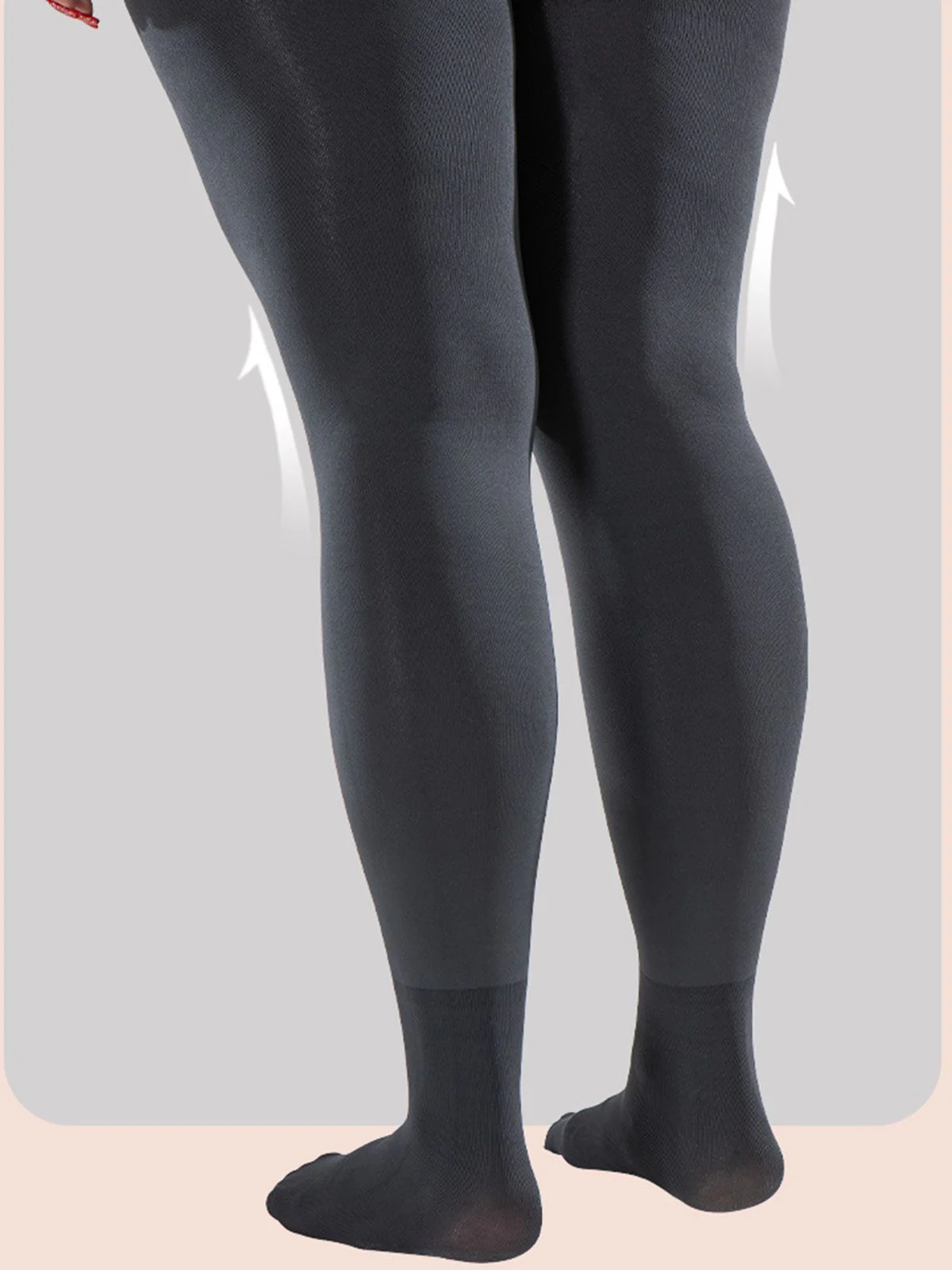 Retro 120D Bare Invisible Stockings - Image 3