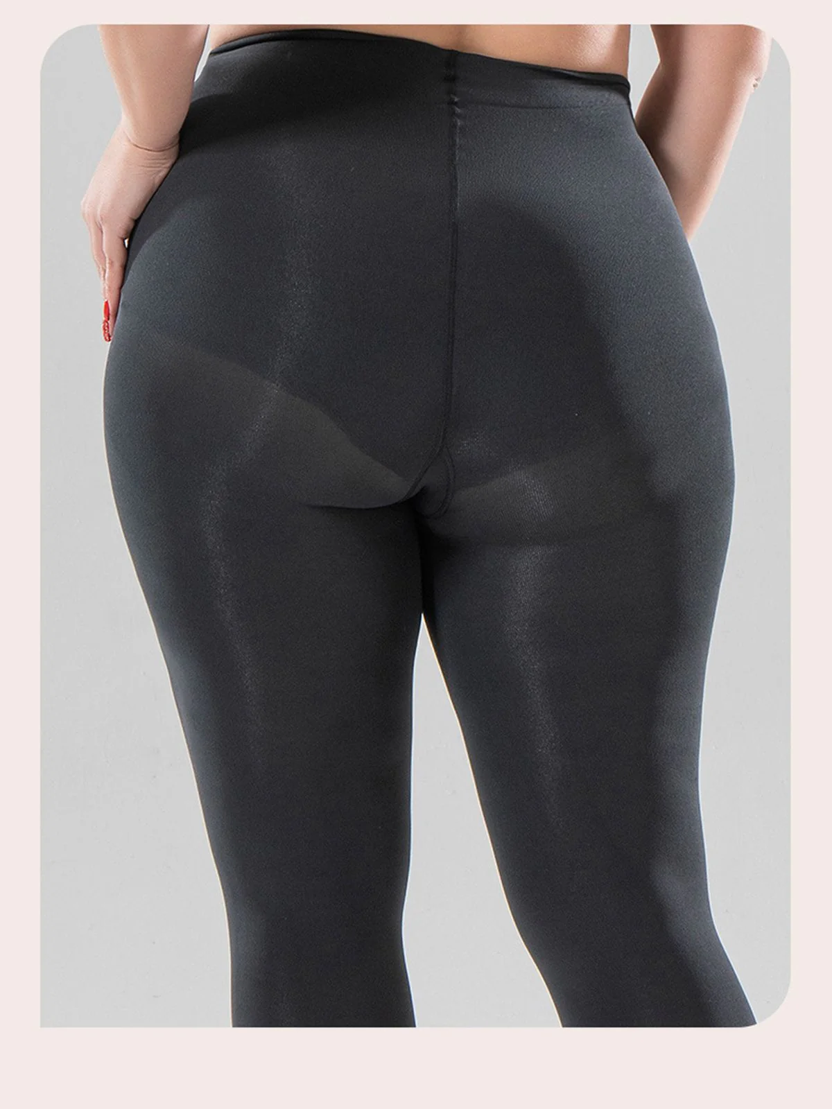 Retro 120D Bare Invisible Stockings - Image 7