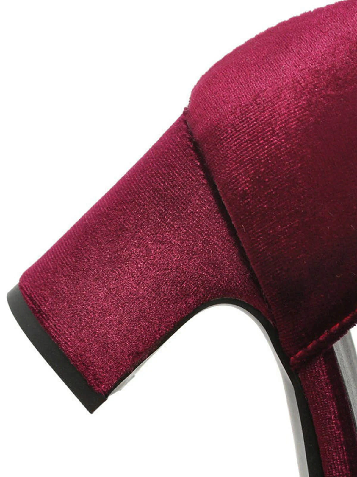 Retro T-Strap Mary Jane High Heel Shoes - Image 6