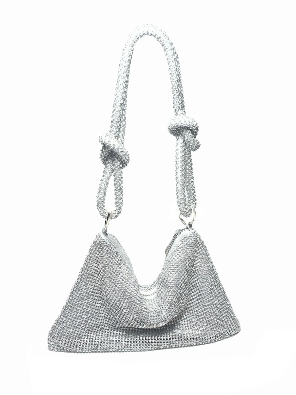 Rhinestone Sparkly Evening Handle Shoulder Bag - Image 2
