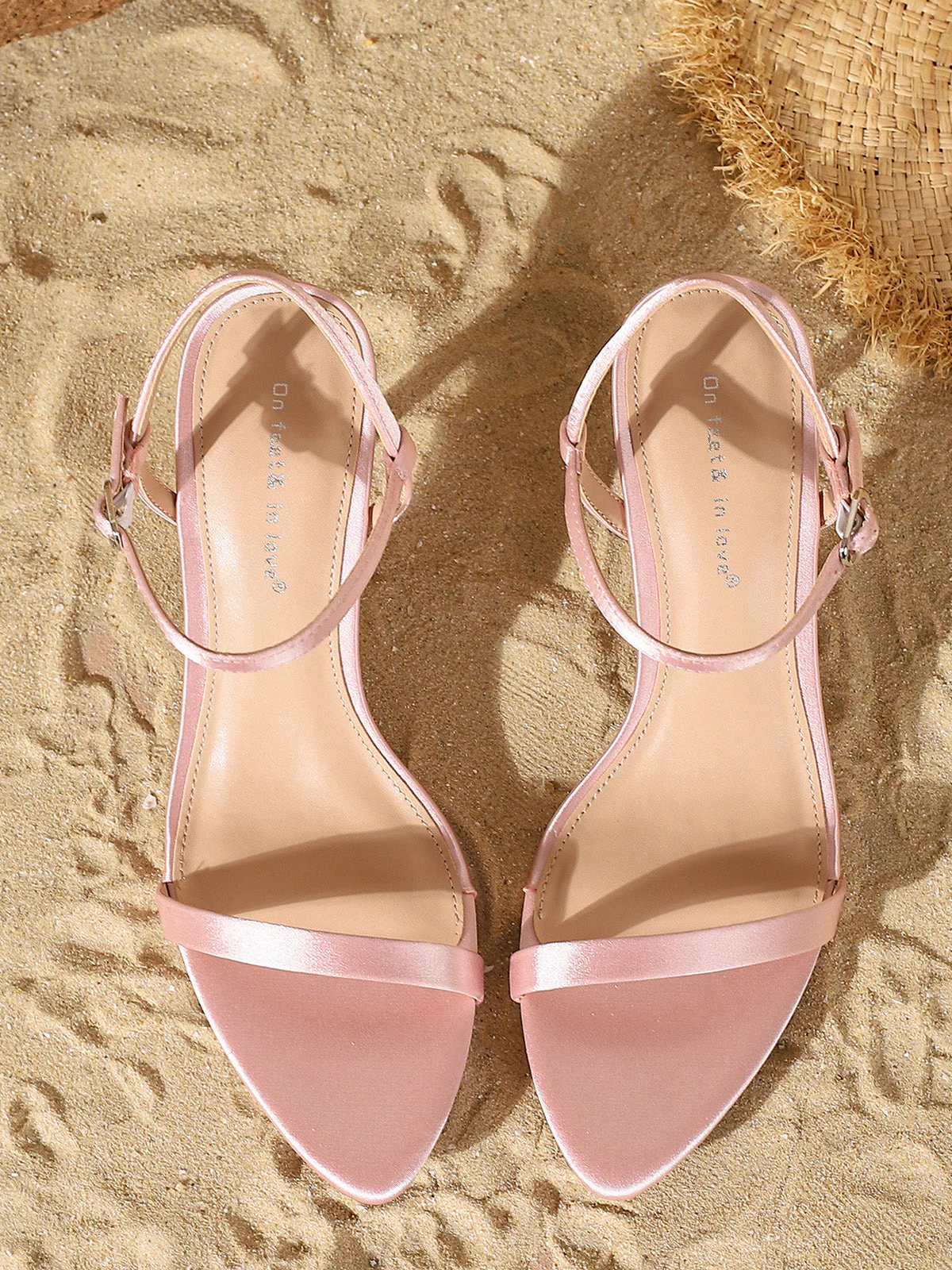 Satin Strappy High Heel Sandals - Image 5