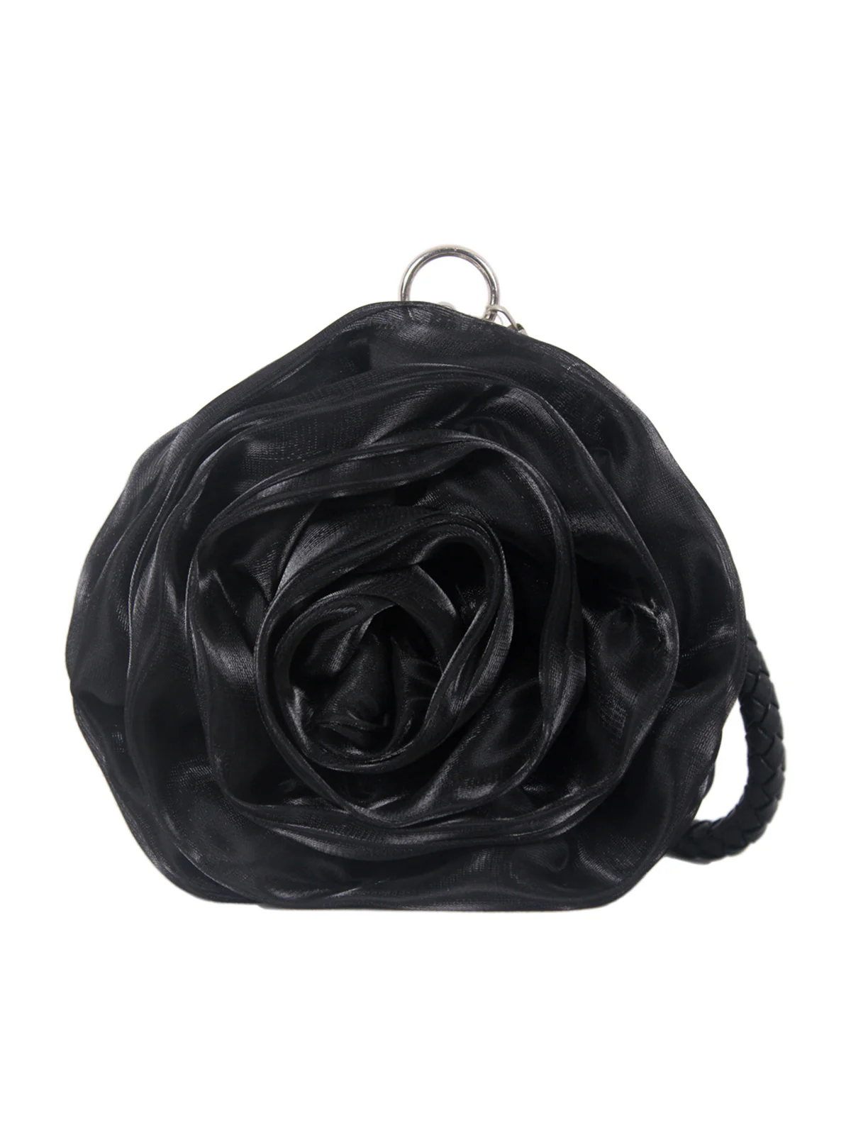Silk 3D Flower Vintage Handbag - Image 2