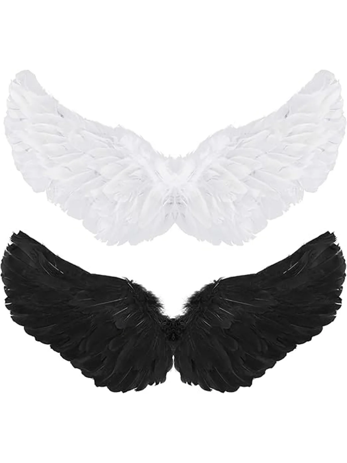 Solid Color Angel Feather Wings - Image 2