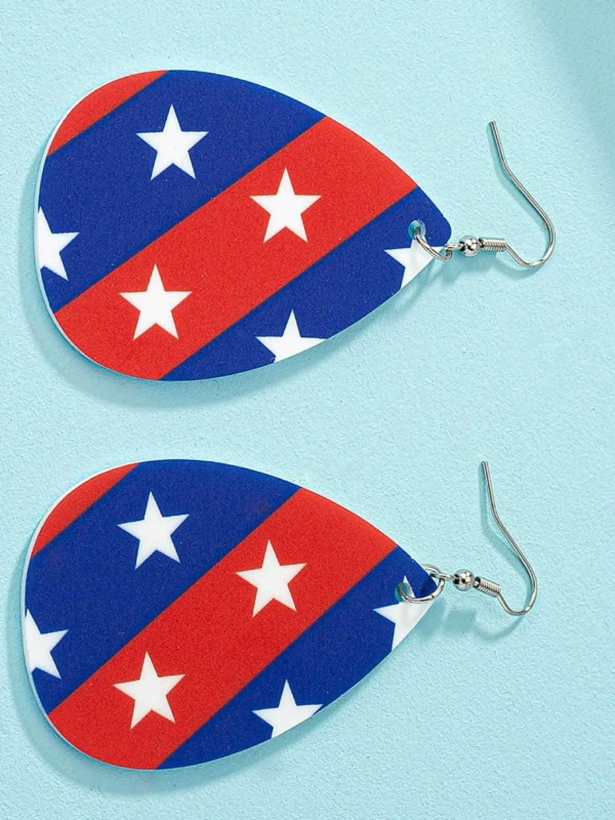 Star‑Spangled Independence Day Teardrop Earrings - Image 2