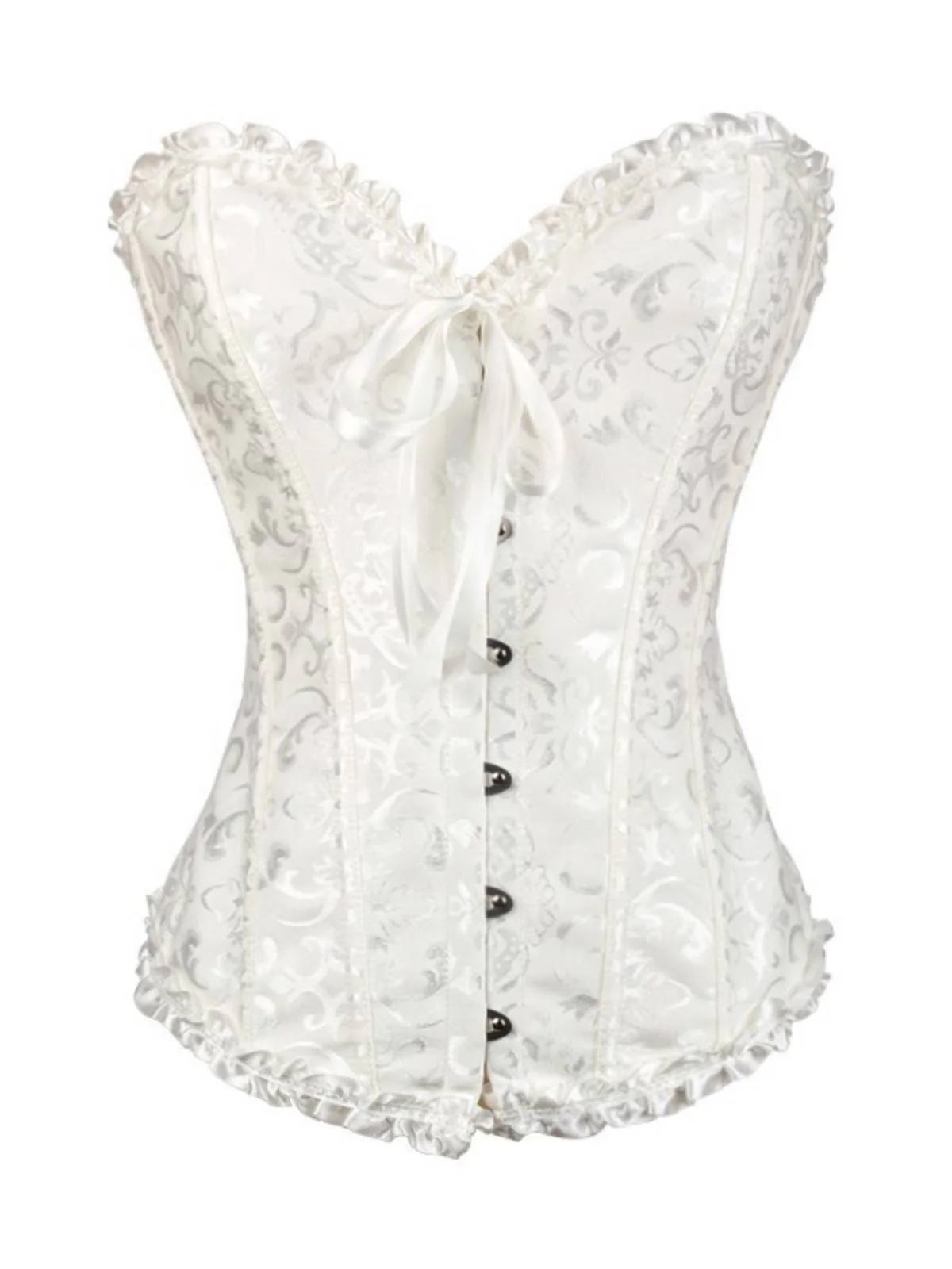 Steampunk Gothic Lace Overbust Corset - Image 14