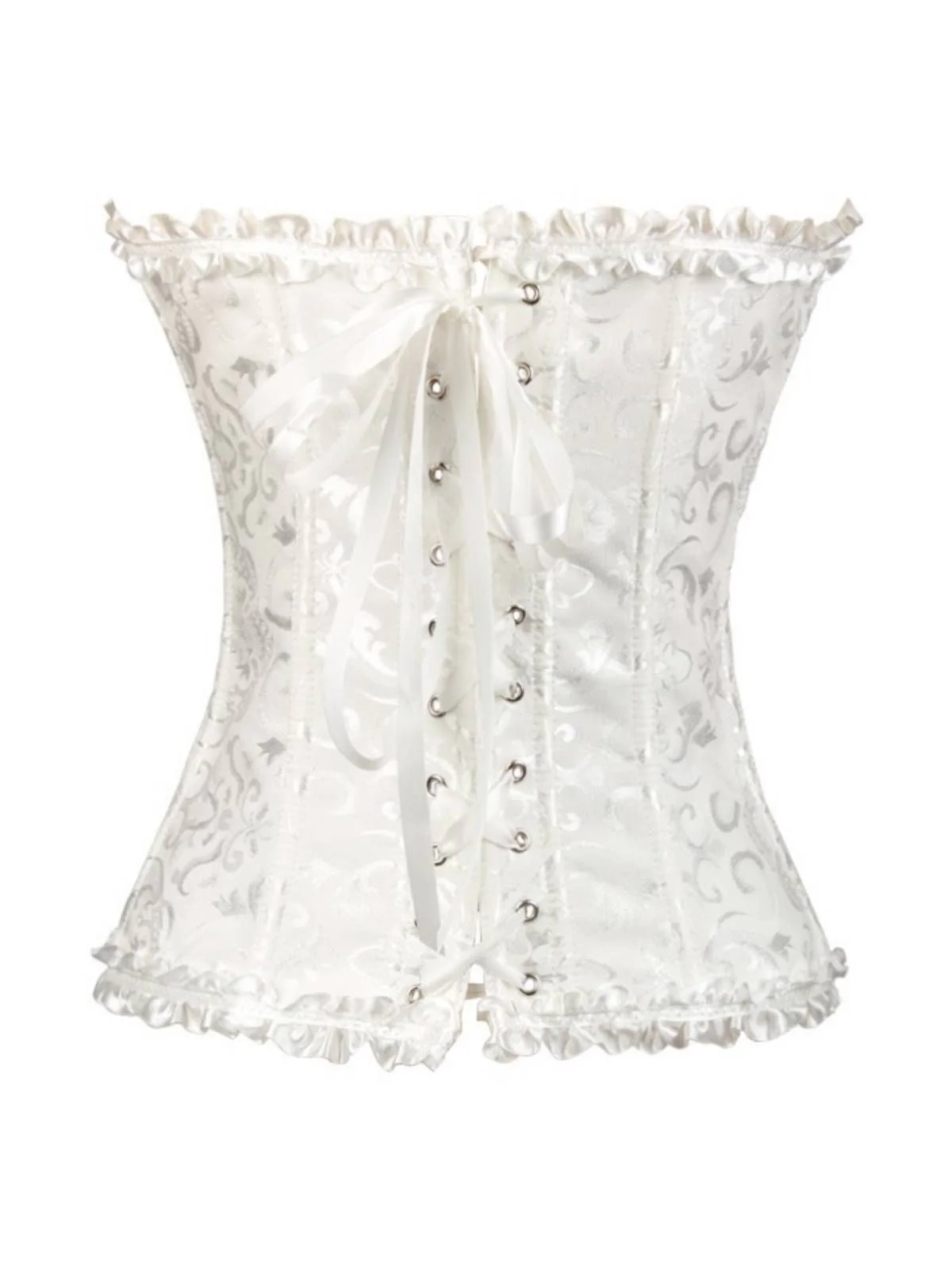 Steampunk Gothic Lace Overbust Corset - Image 15