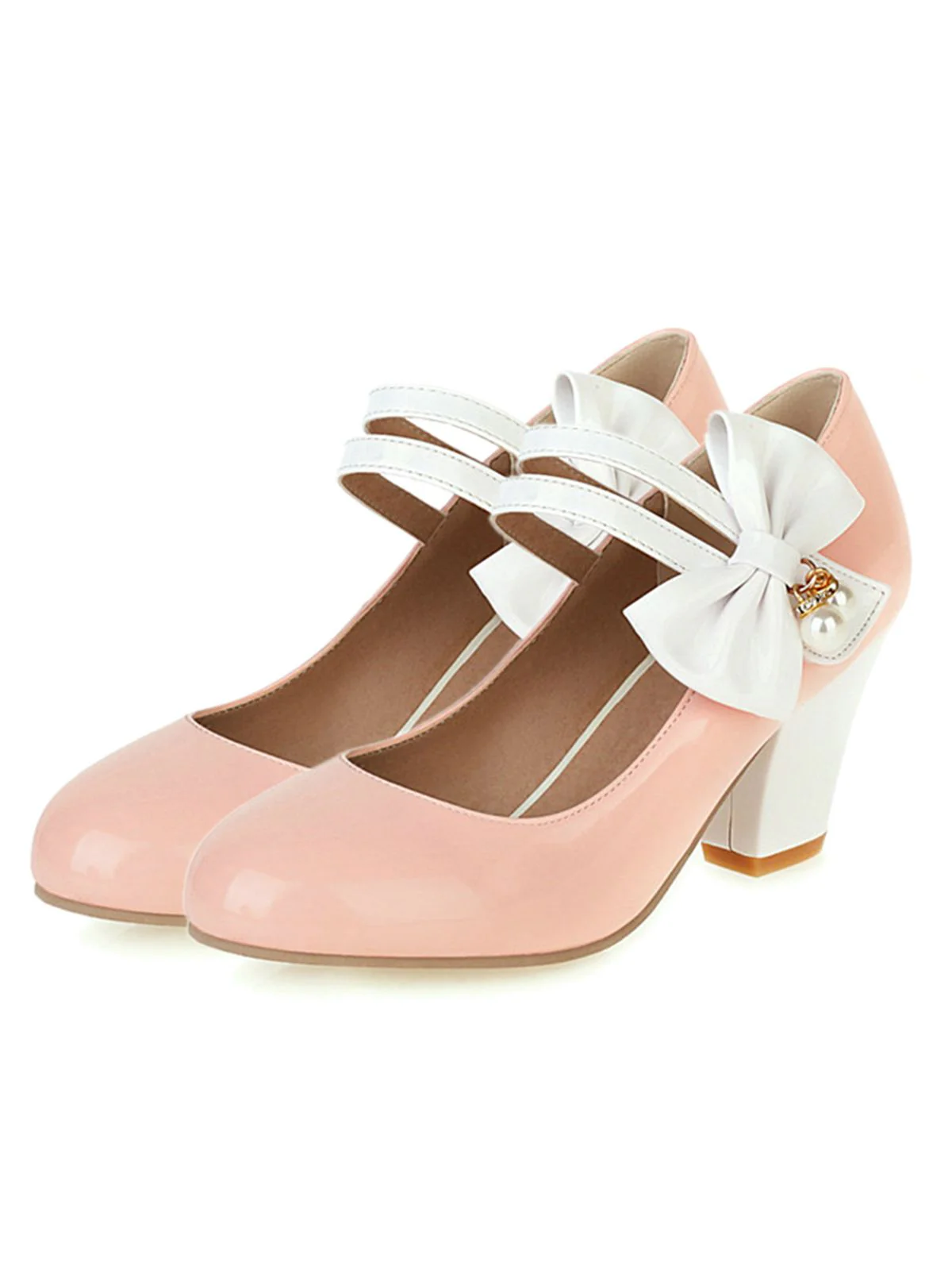 Straps Bowknot High Heels Shoes - Image 10