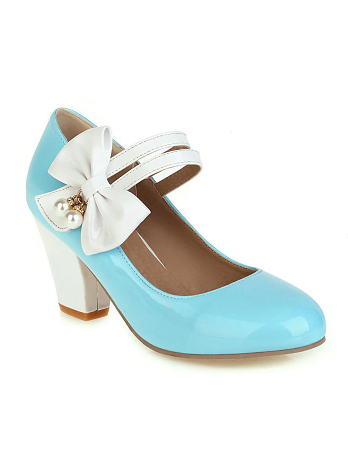 Straps Bowknot High Heels Shoes - Image 15