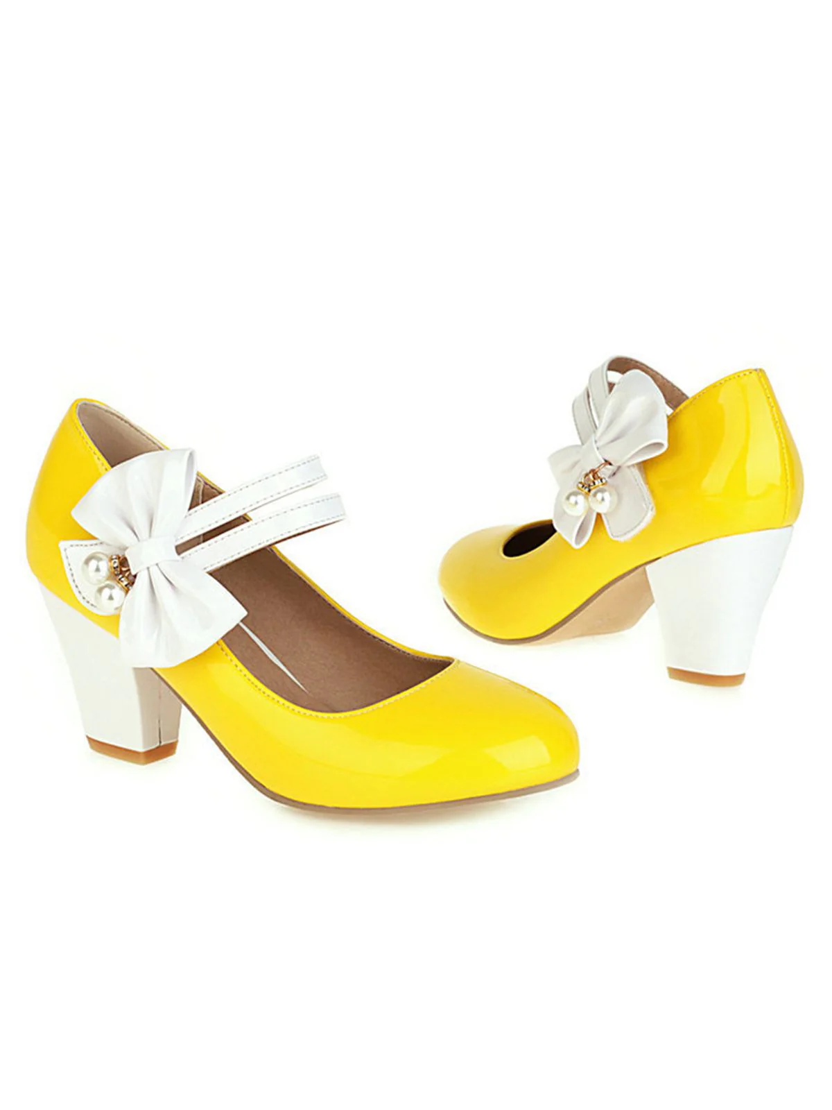 Straps Bowknot High Heels Shoes - Image 20