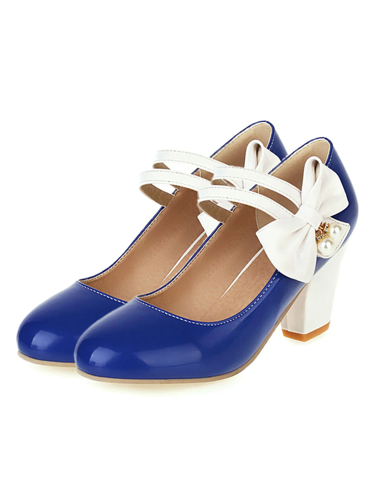 Straps Bowknot High Heels Shoes - Image 22