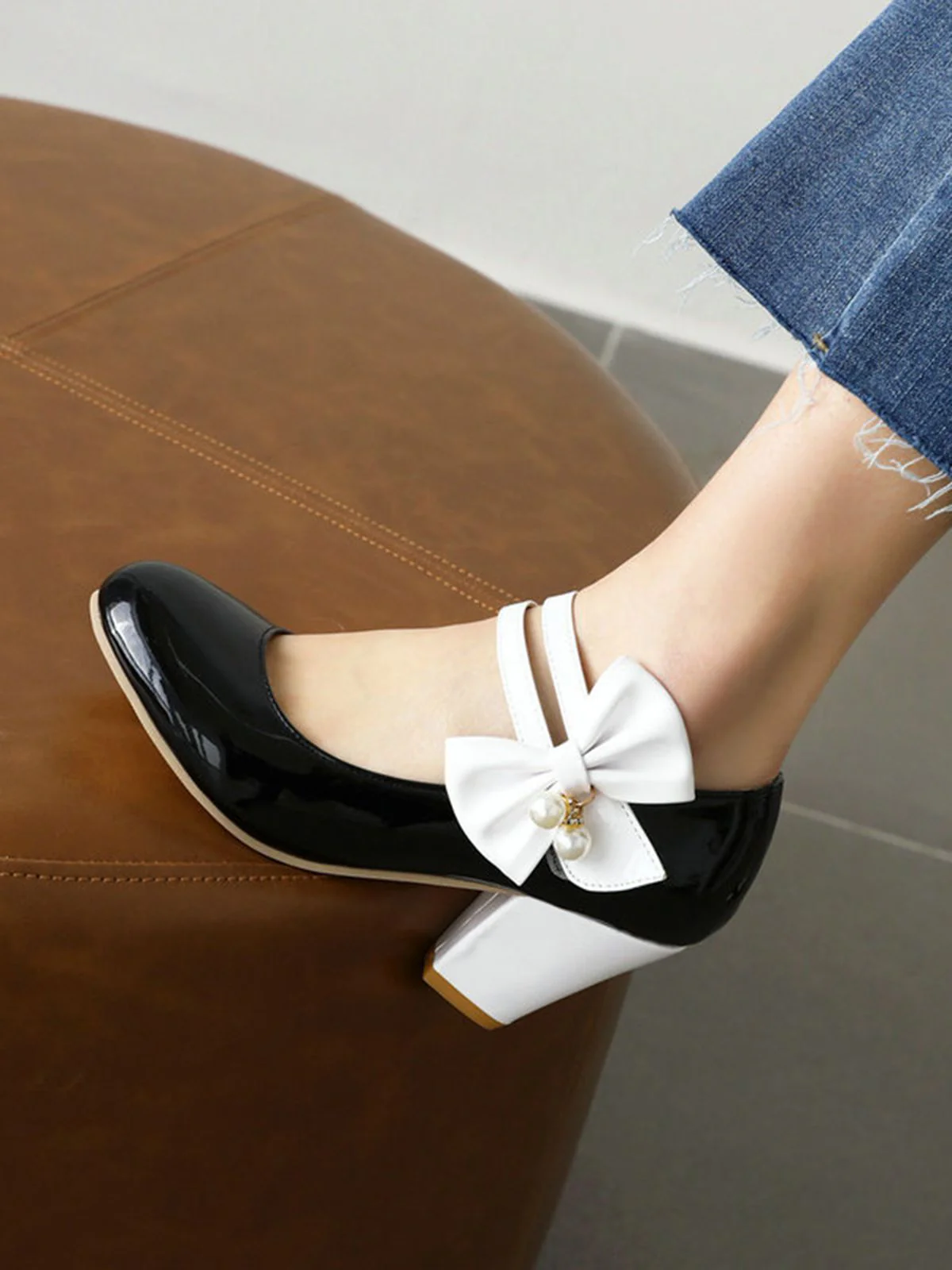 Straps Bowknot High Heels Shoes - Image 29