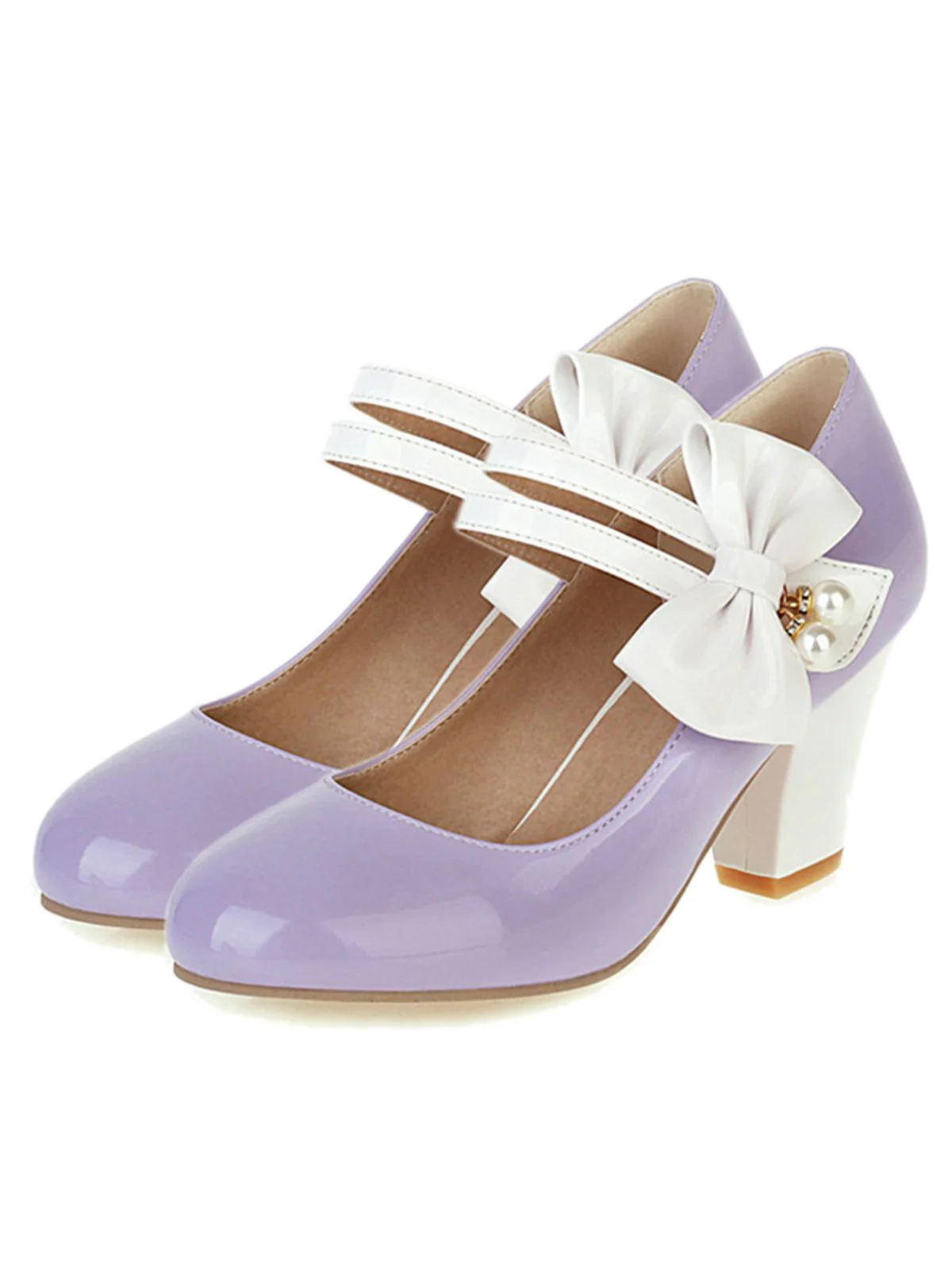 Straps Bowknot High Heels Shoes - Image 6