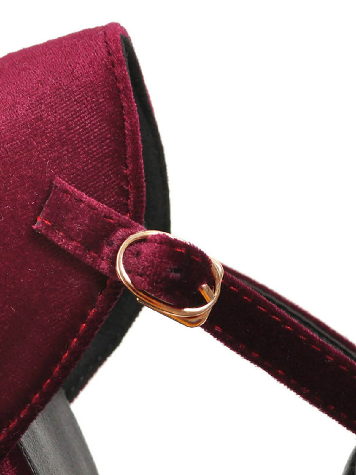 Retro T-Strap Mary Jane High Heel Shoes - Image 9