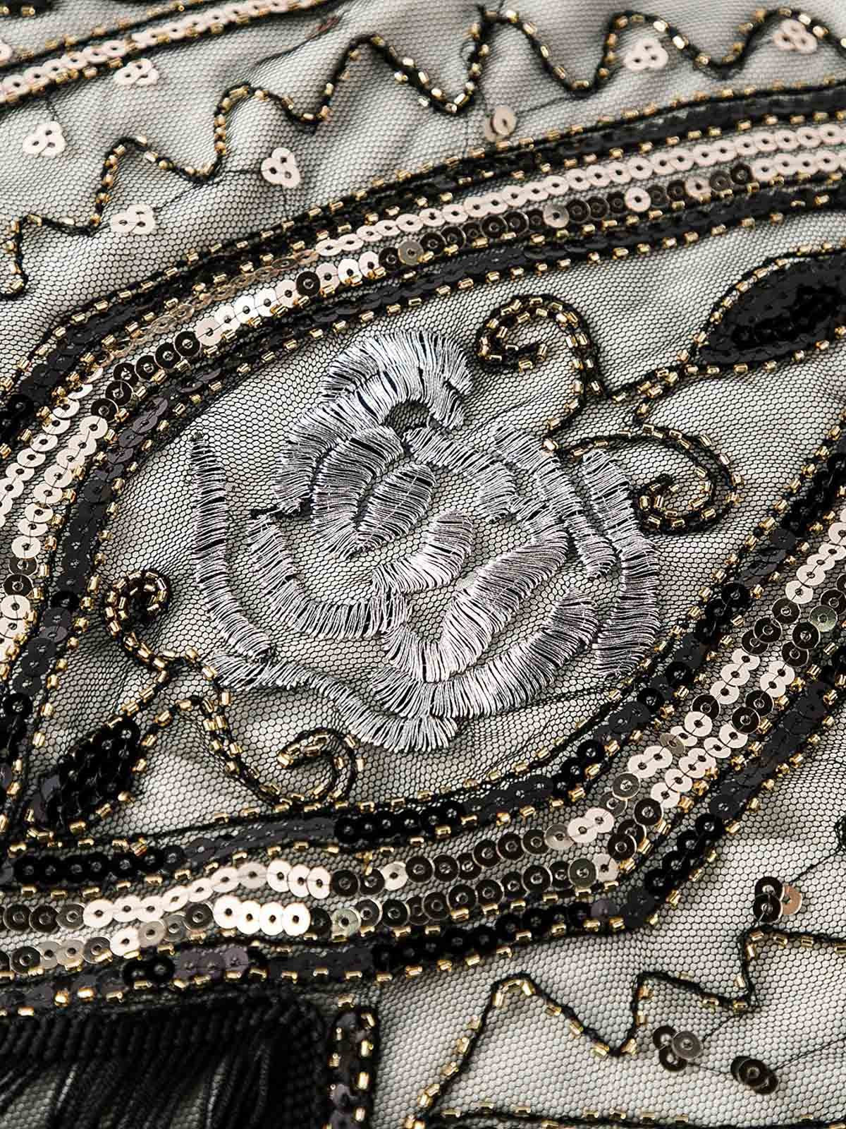 [US Warehouse] White 1920s Sequined Fringe Dress - Image 7
