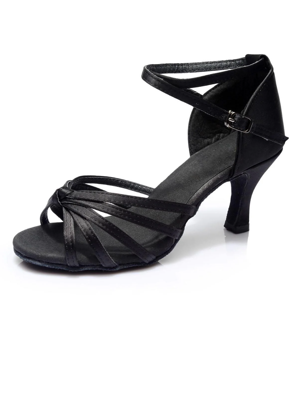 [US Warehouse] Black 1920s Gatsby Shoes - Image 3