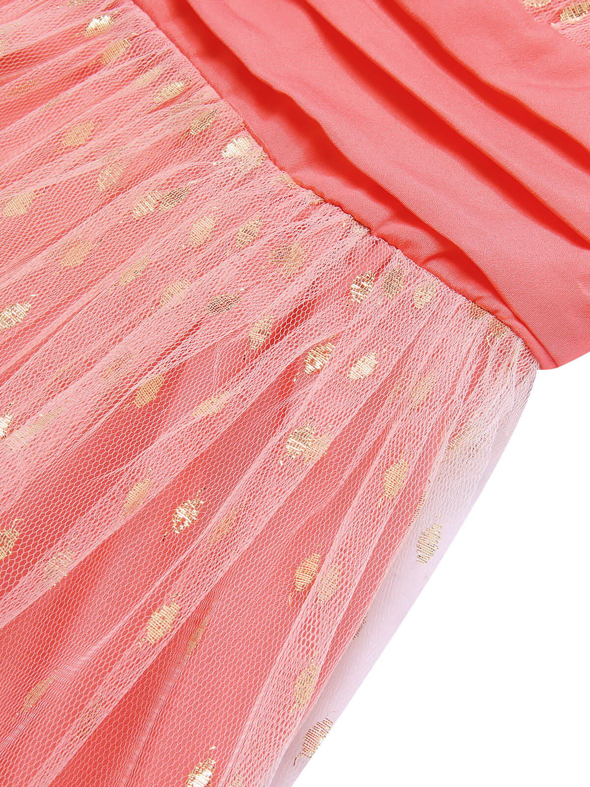[US Warehouse] Coral Pink 1950s V-Neck Sequin Dress - Image 6