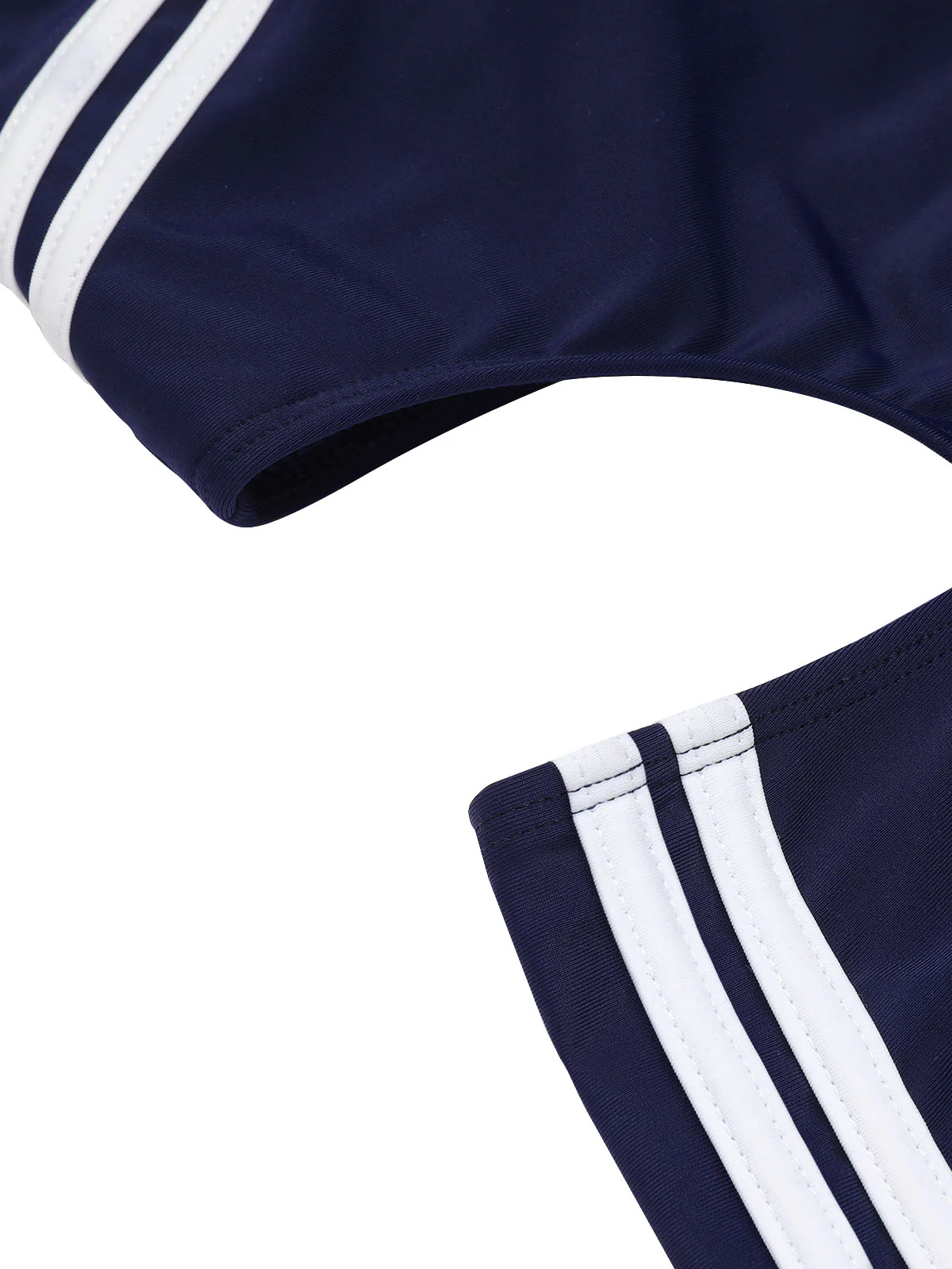 Navy Blue 1930s Halter One-piece Swimsuit - Image 5