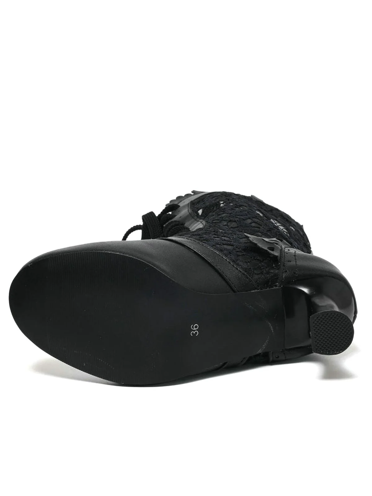 Victorian Style Lace Up Kitten Boots - Image 3