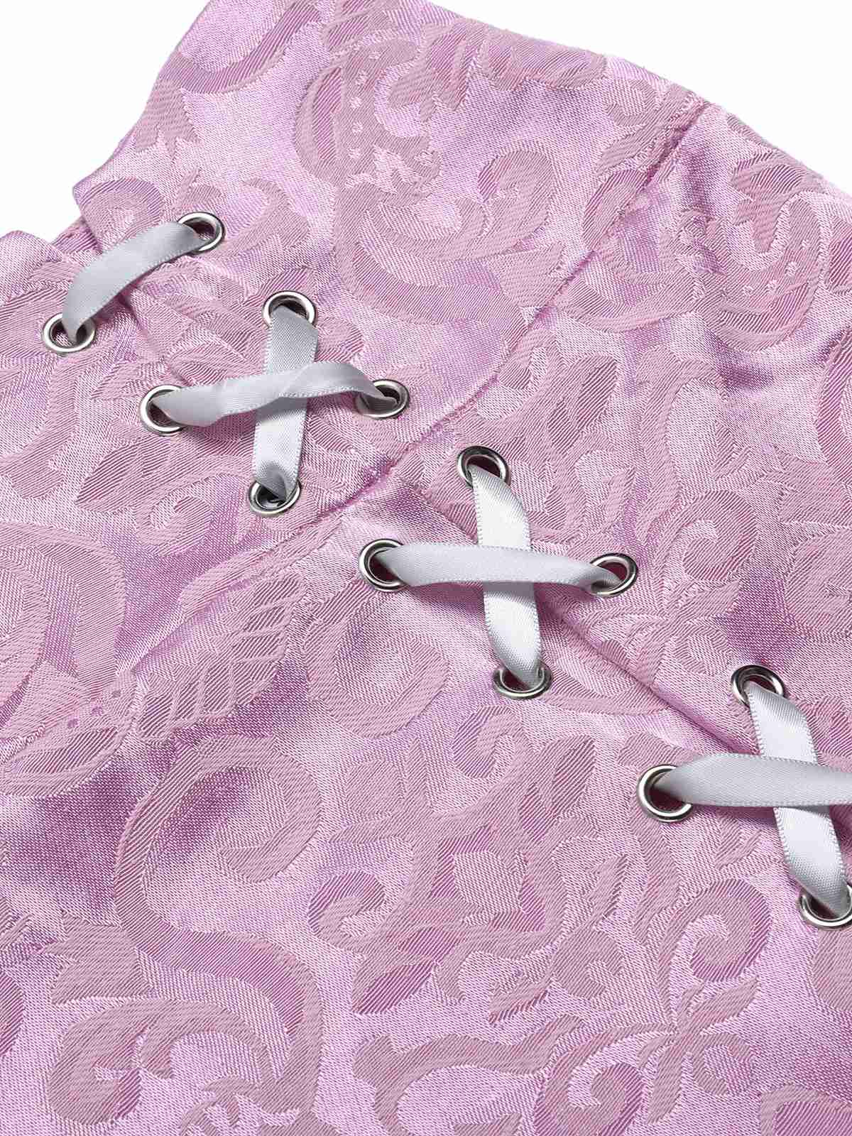 Vintage 1930s Punk Lace-Up Mermaid Skirt - Image 5