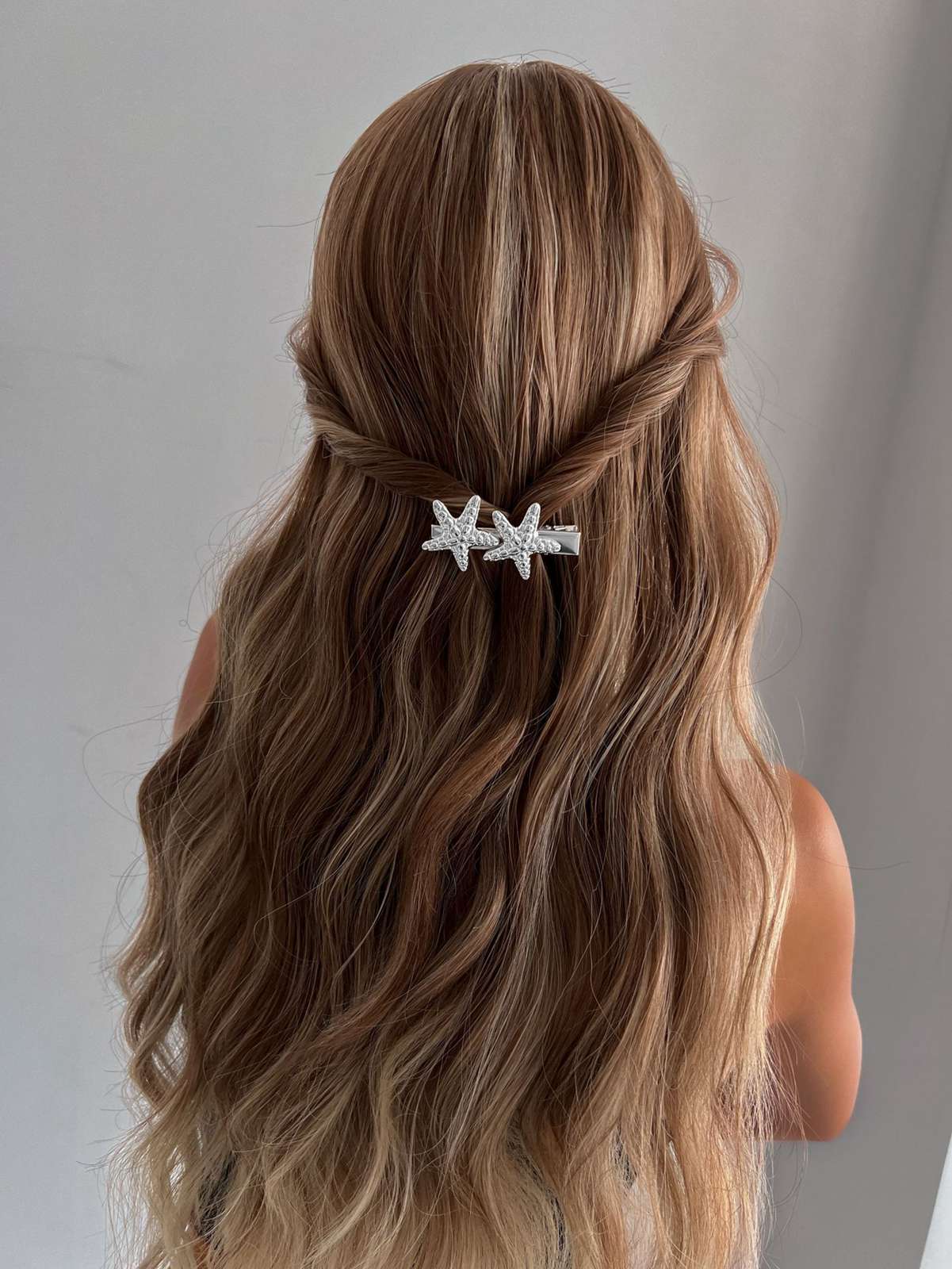 Vintage 3D Starfish Metal Hairpin - Image 4