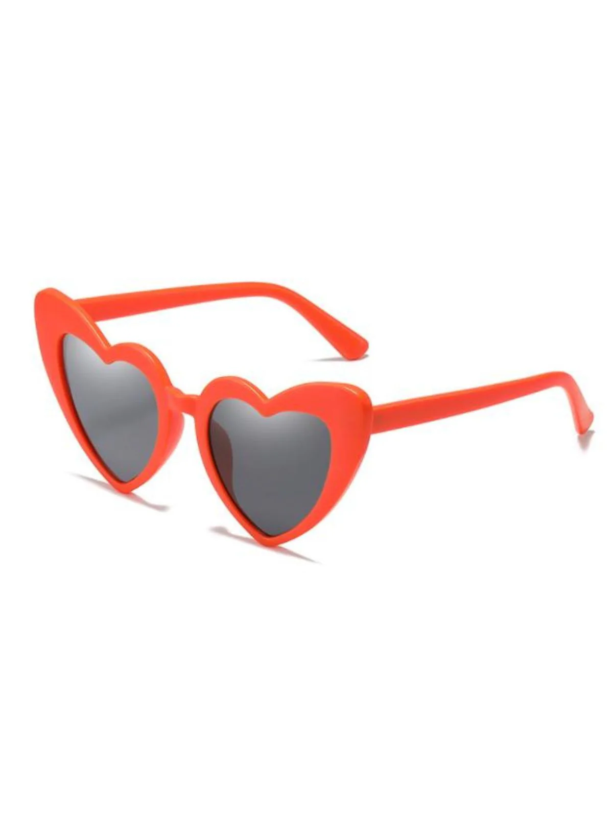 Vintage Alloy Temple Heart Frame Sunglasses - Image 12
