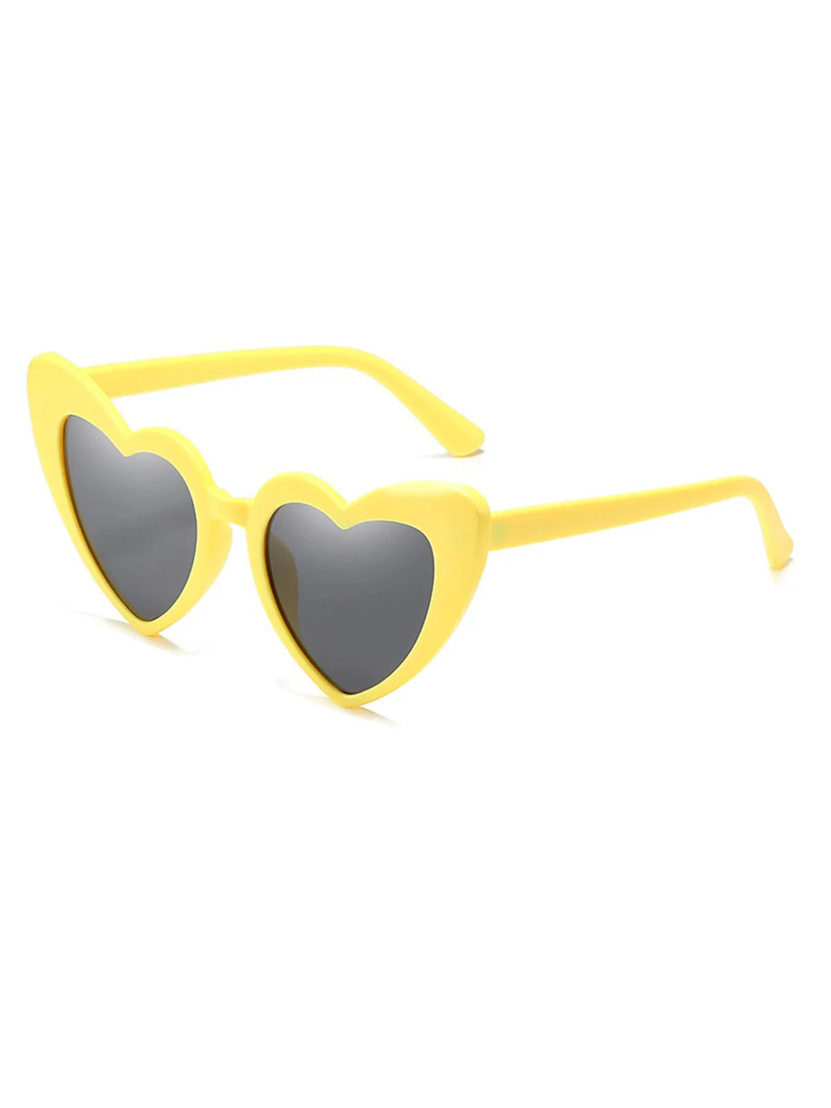 Vintage Alloy Temple Heart Frame Sunglasses - Image 11