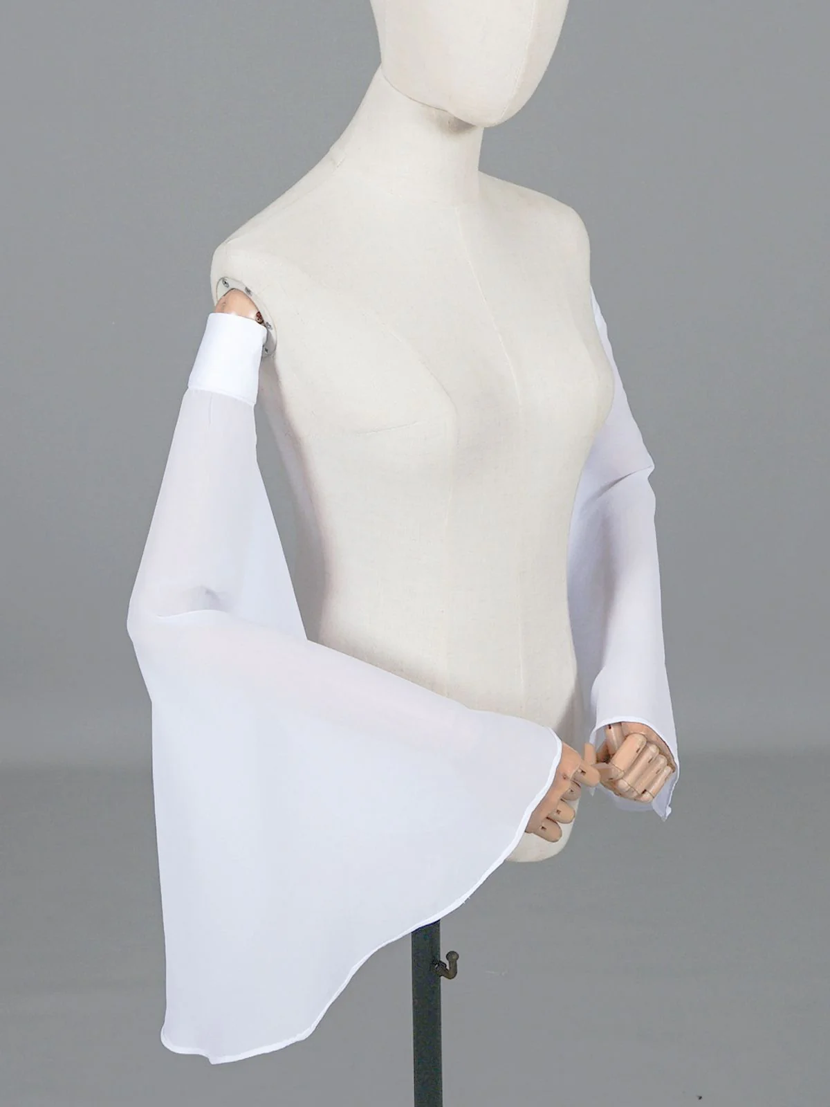 Vintage Chiffon Trumpet Sleeve Accessories - Image 3
