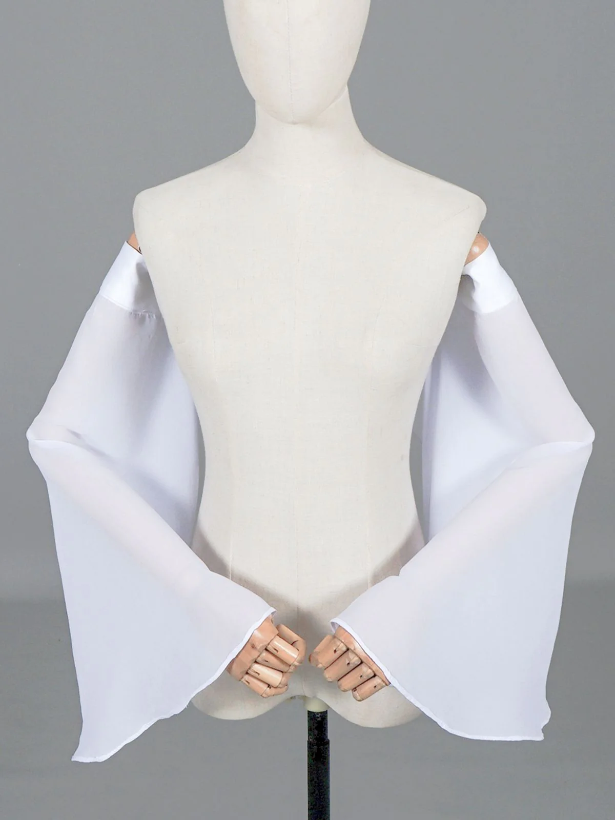 Vintage Chiffon Trumpet Sleeve Accessories - Image 4