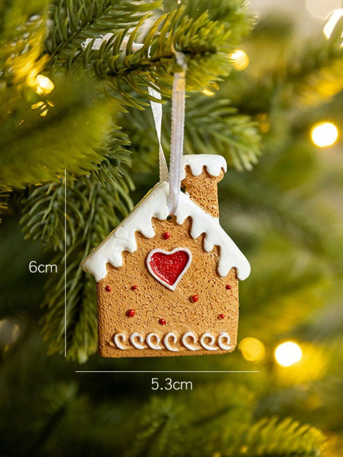 Vintage Christmas Gingerbread Man Ornaments - Image 4