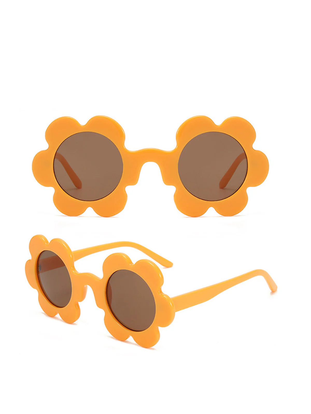 Vintage Flower Border Frame Sunglasses - Image 3