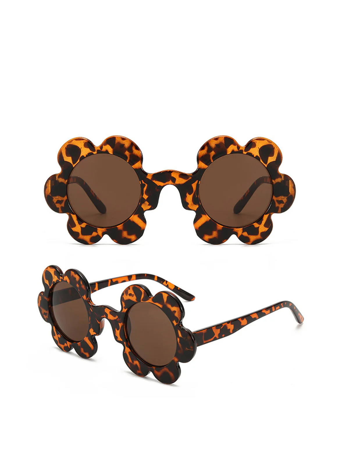 Vintage Flower Border Frame Sunglasses - Image 7