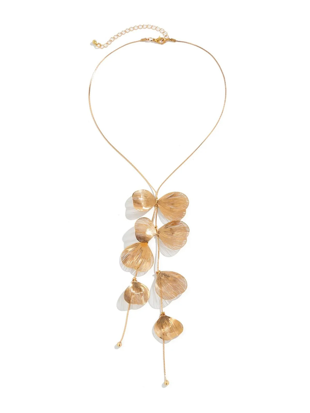 Vintage Ginkgo Leaf Necklace - Image 2