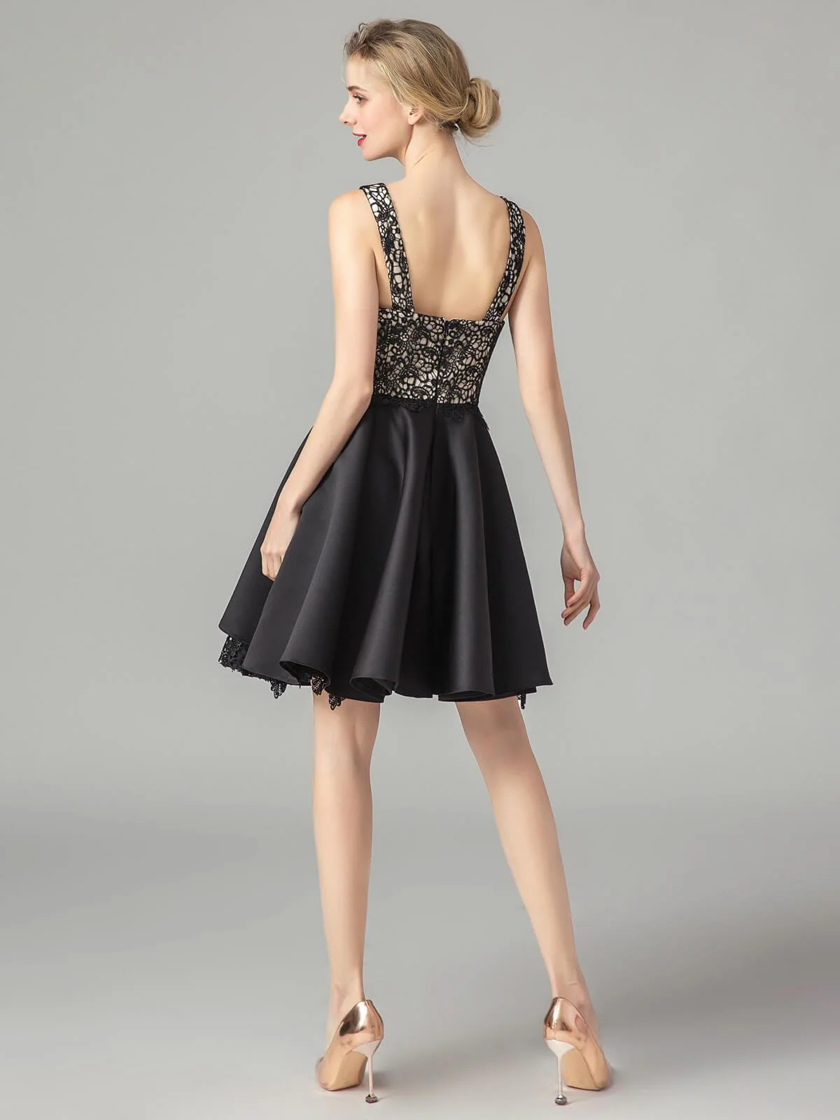 1950s Vintage Glitter Bridesmaid Wedding Dress - Image 3