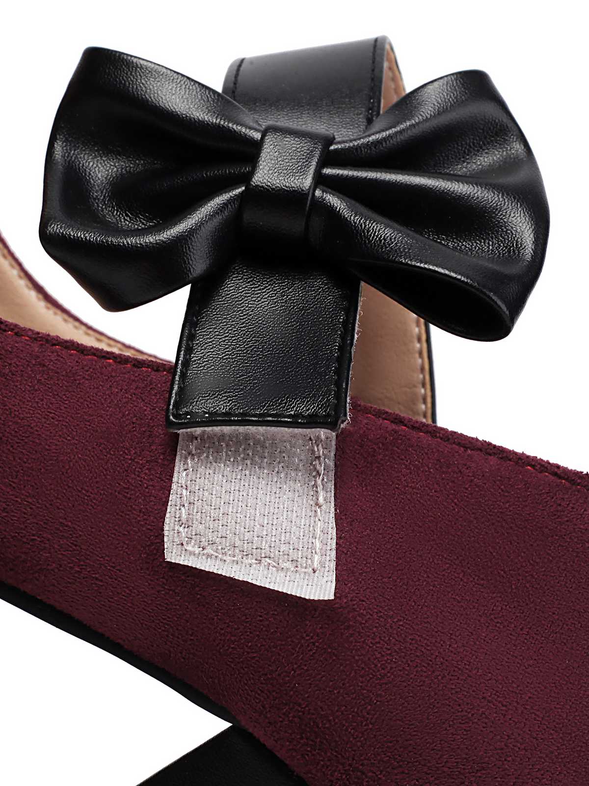 Vintage Mary Jane Bow Chunky Heel Shoes - Image 10