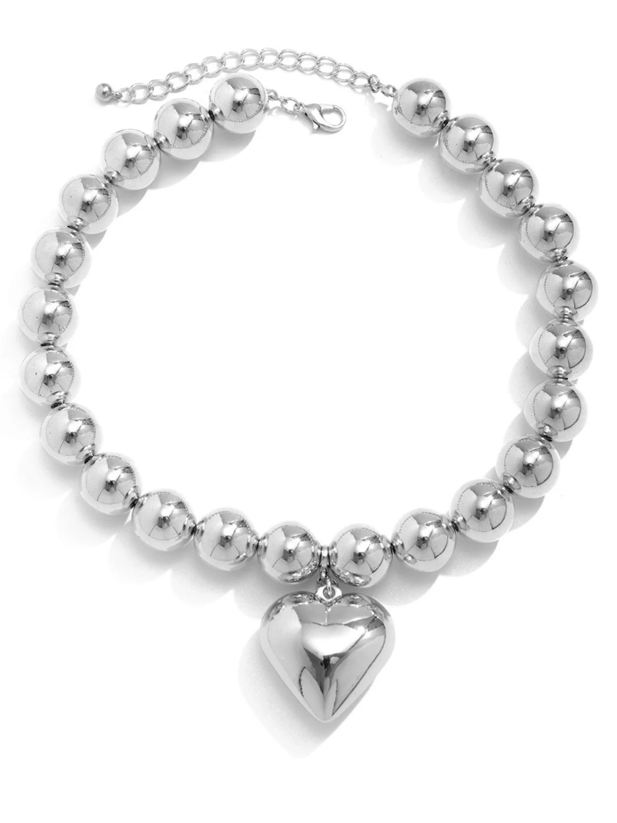 Vintage Pearl Heart Pendant Necklace - Image 11