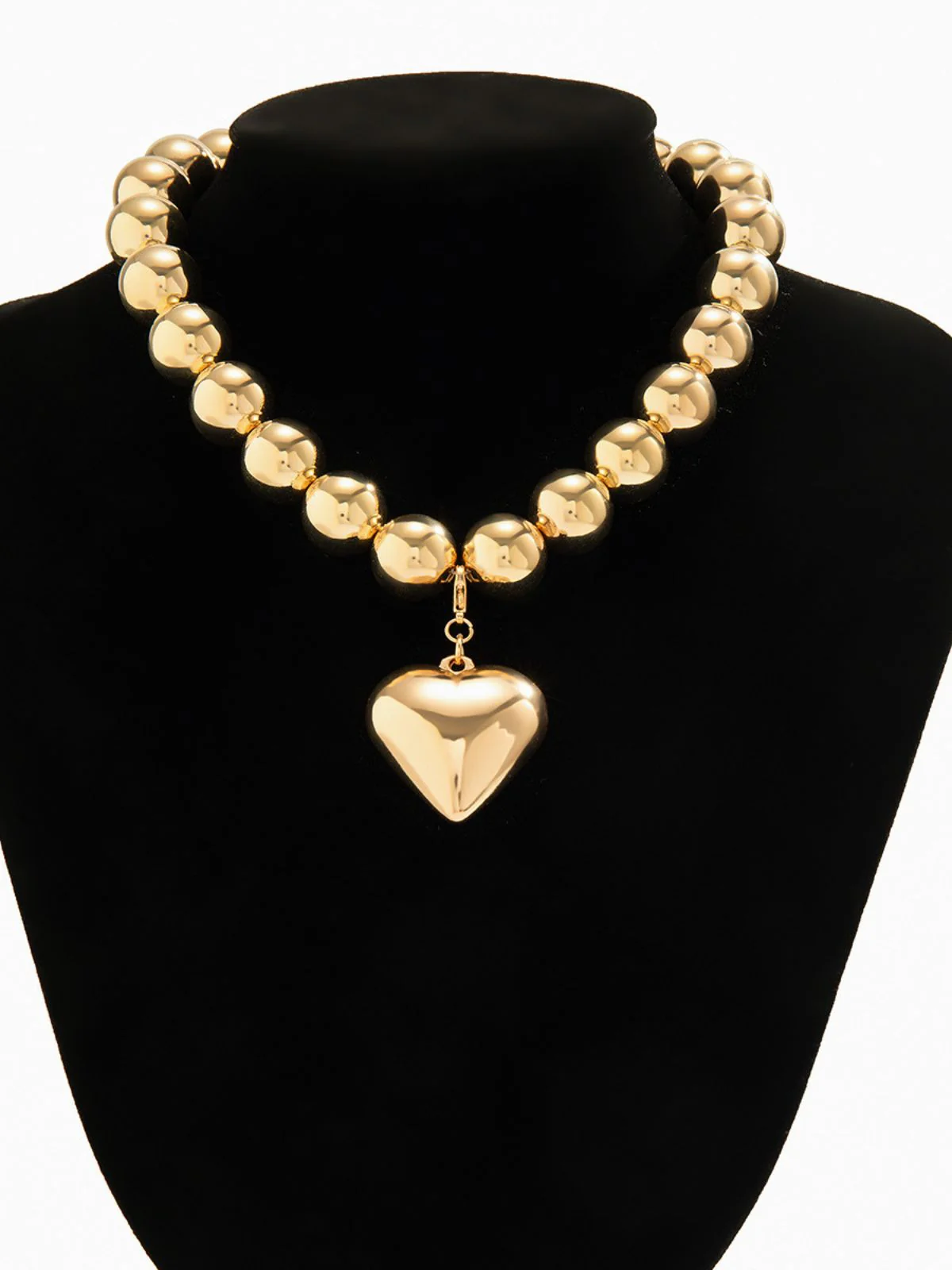 Vintage Pearl Heart Pendant Necklace - Image 7