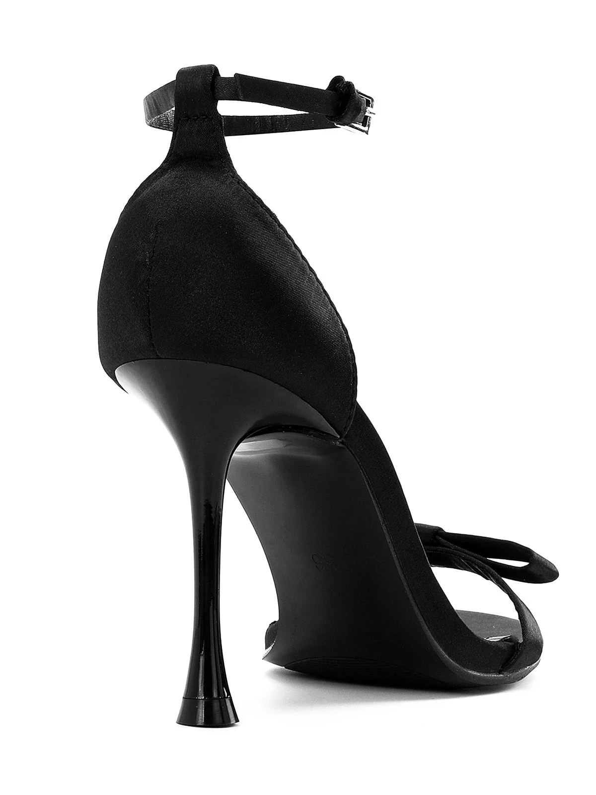 Vintage Plain Slip-On Pointed Toe High Heels - Image 2
