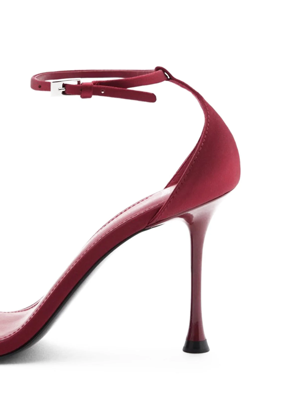 Vintage Plain Slip-On Pointed Toe High Heels - Image 7