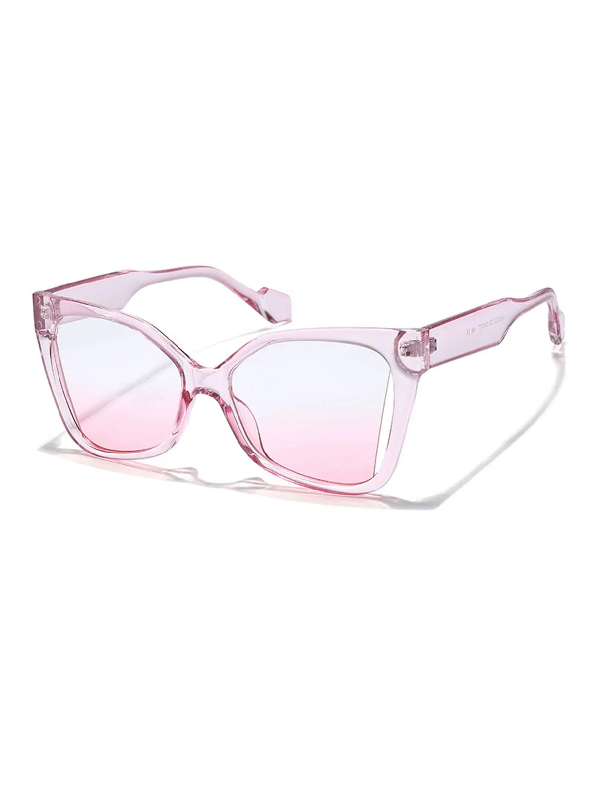 Vintage Plastic Square Frame Sunglasses - Image 2